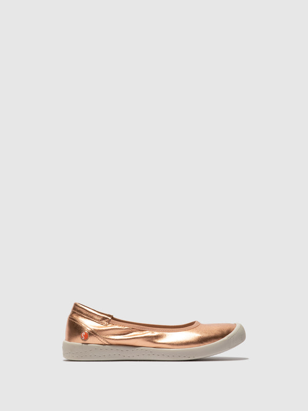 Elasticated Ballerinas ILMEI737SOF LAMINATO ROSE